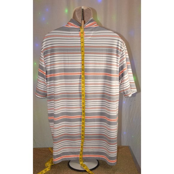 Under Armour Heatgear Loose Striped Polo size XL - Picture 8 of 9